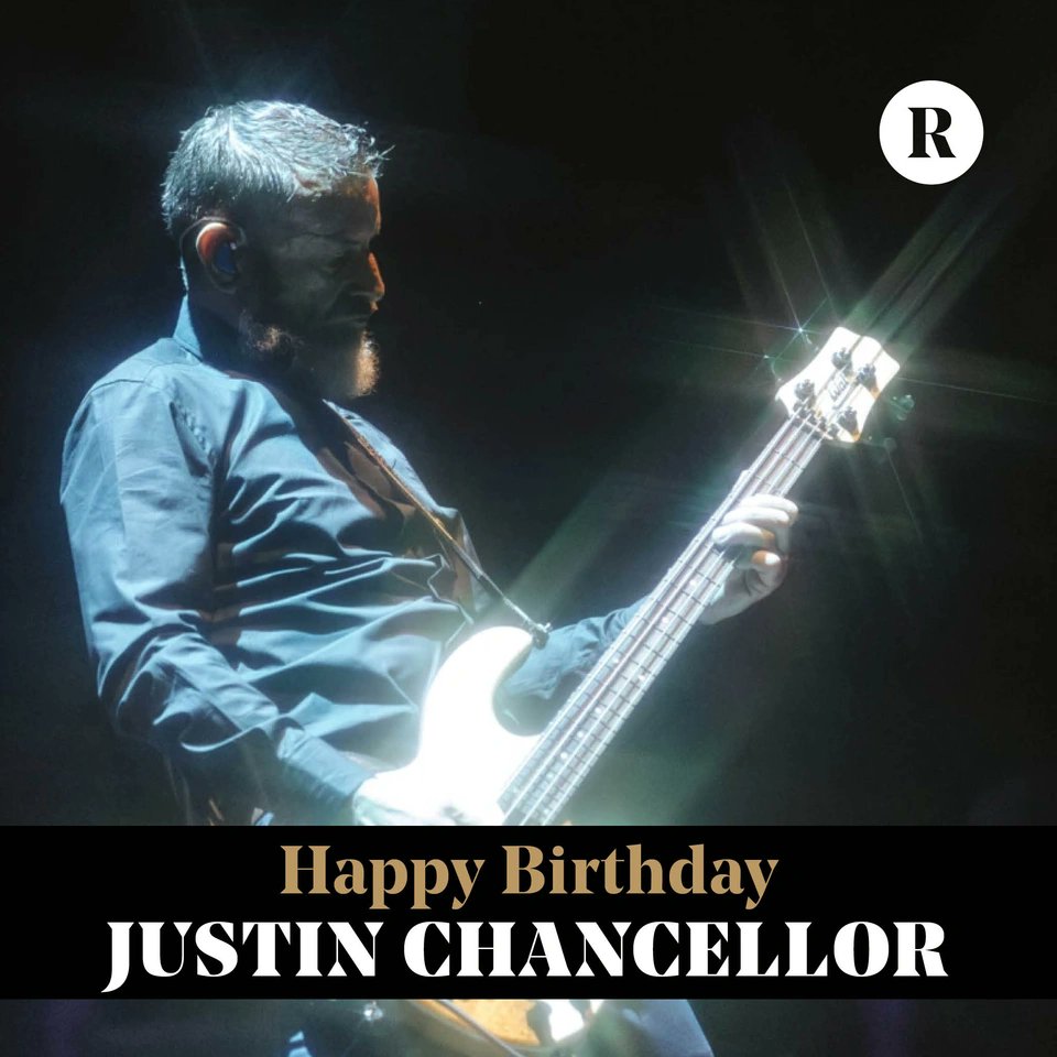 🎂 Happy birthday, JUSTIN CHANCELLOR!⁠
⁠
What's the best time you've seen TOOL live?⁠