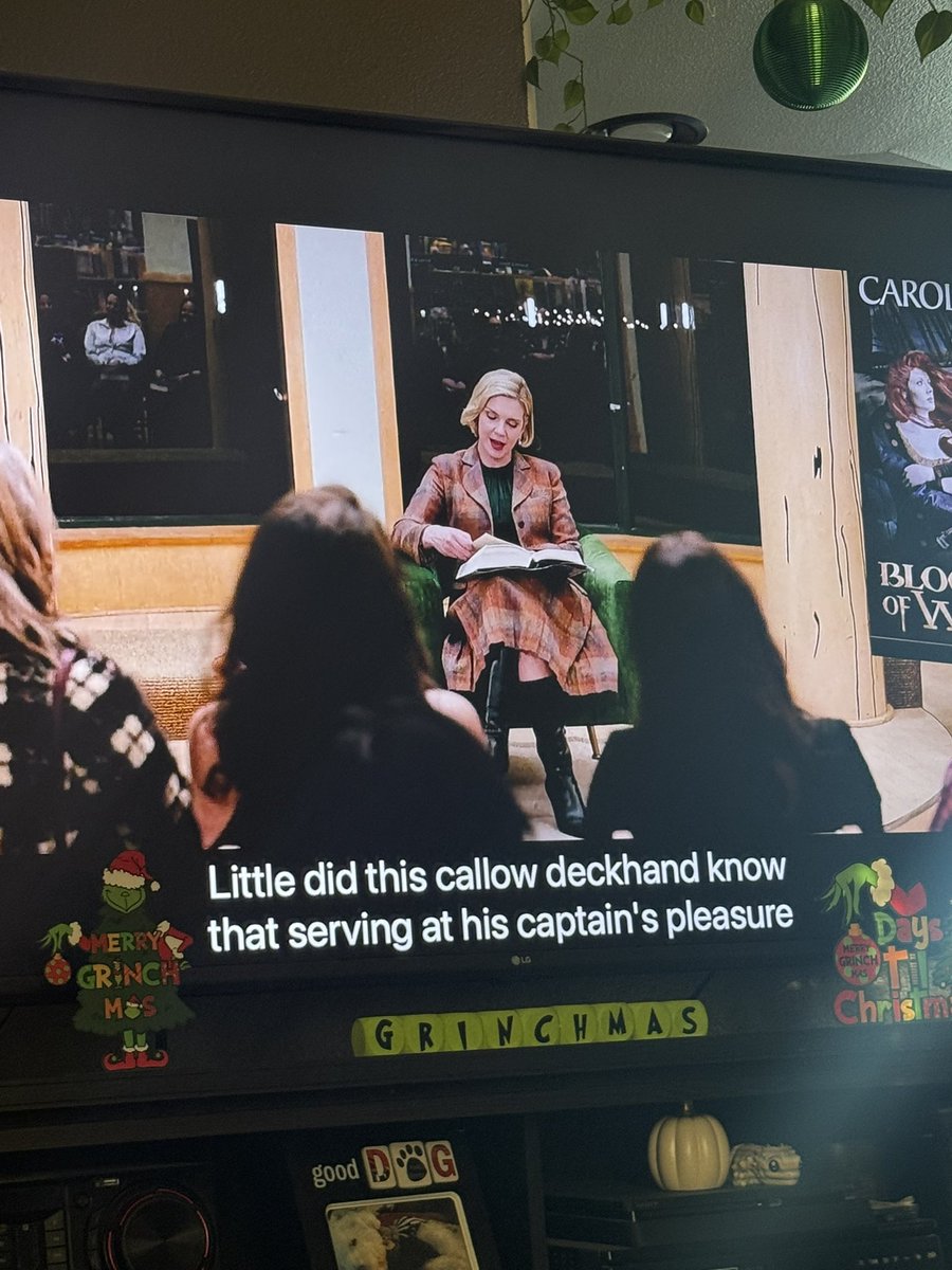 potterslindley's tweet image. just pressed play on pluribus 😌