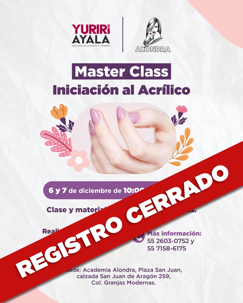Gracias a todas las participantes registradas en nuestro Taller de Iniciación al Acrílico. Agradezco que me hayan compartido sus metas y motivaciones para formar parte de esta dinámica. Les invito a mantenerse pendientes de nuestras redes sociales, donde seguiremos impulsando