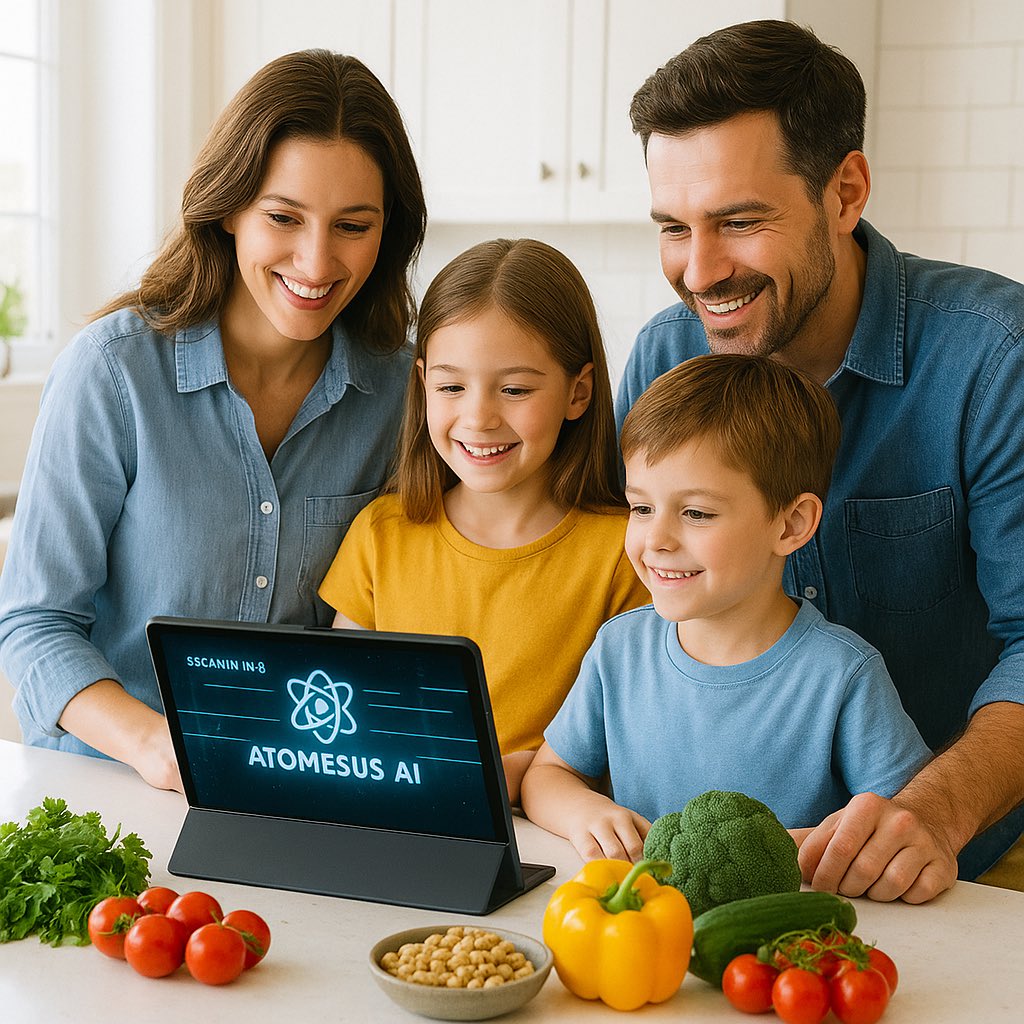 Atomesus's tweet photo. Plan a week of meals in seconds — Atomesus AI keeps your family organized.

#AtomesusAI #AI #India https://t.co/Fw1BpEMr8O