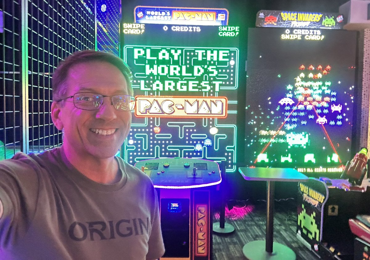 RichardMcCrackn's tweet image. Yay! Olde skool games, new skool tech