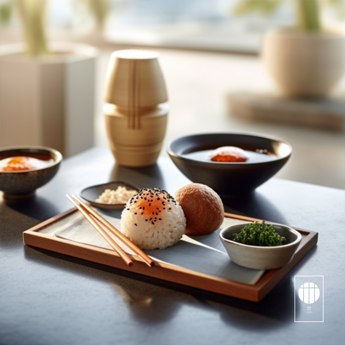 sou_gallery's tweet image. -arrange teafood-

Brown rice tea onigiri

&quot;We have created onigiri by mixing roasted and ground brown rice tea powder,resulting in a delicious and fragrant flavor.

#丗SOU #Japanesetea #朝ごはん #日本茶 #japanesefood #matcha #おにぎり #おむすび #NFTs #NFTCommunity #umudesignInc.