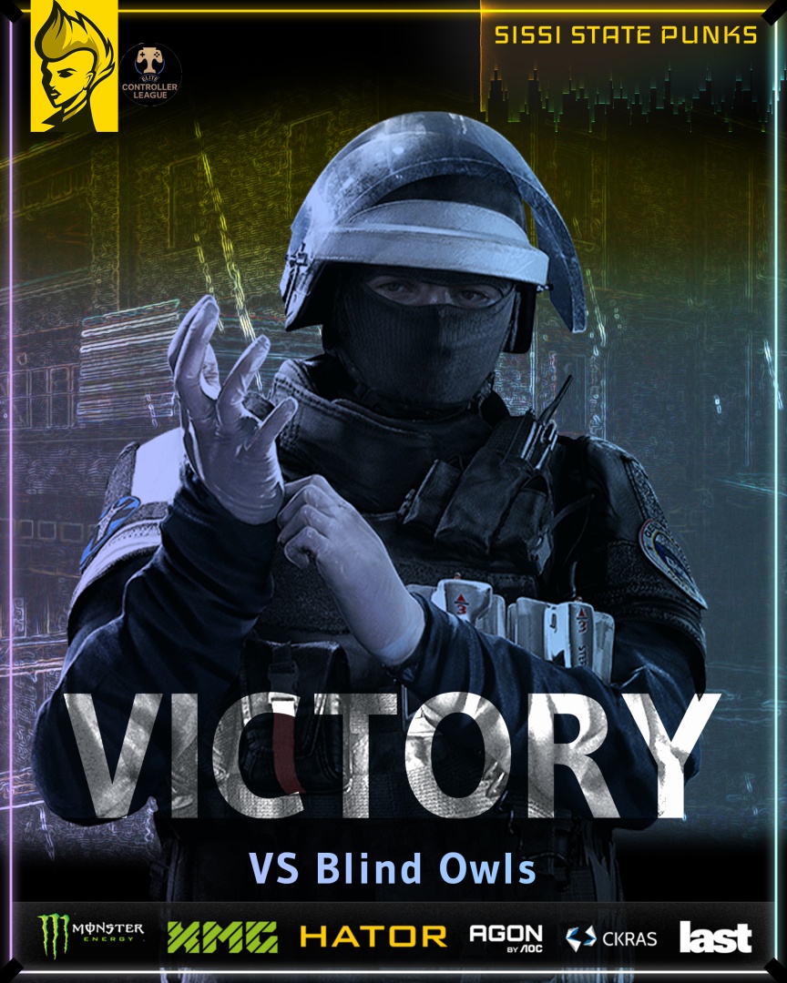 SissiStatePunks's tweet image. Back on winning tracks!
2-1 win over @BlindOwlsGG in the @ControllerCup! 🤘

7-5 Clubhouse ✅
5-7 Skyscraper ❌
8-6 Border ✅

#SSPisPUNKROCK