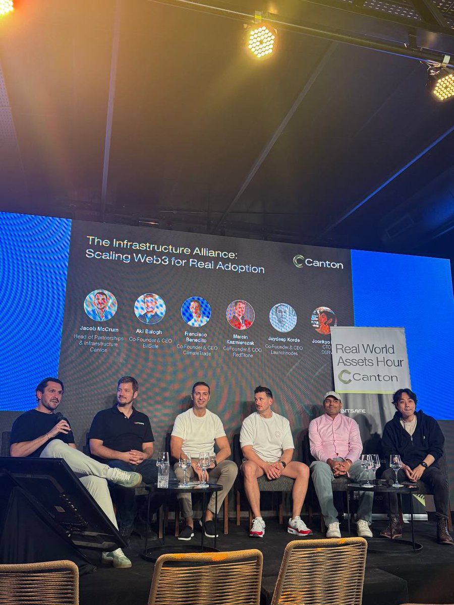 KyusukJ's tweet image. Our CTO joined the Canton Real World Asset Hour at BA, discussing how Web3 should scale for real adoption from an infrastructure builder’s perspective.
