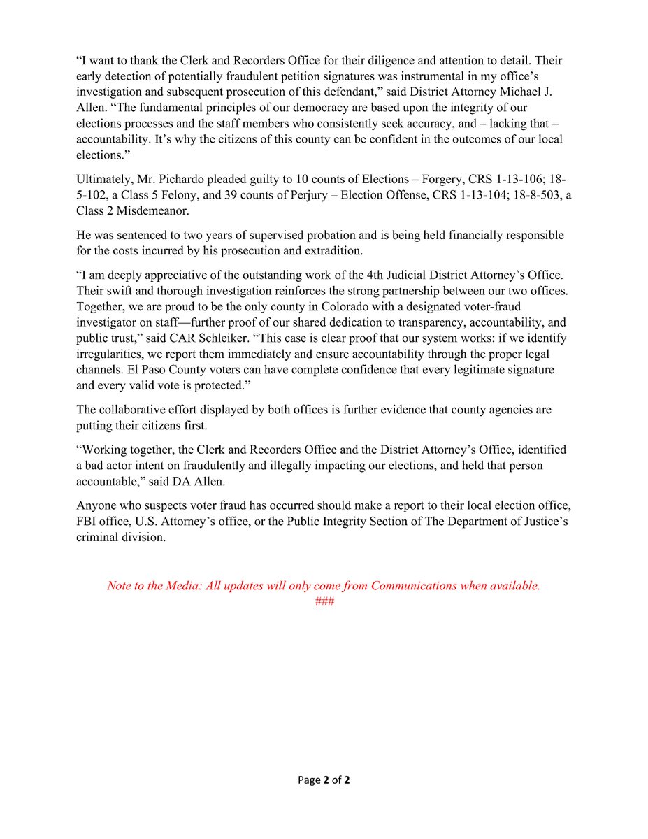 An Ohio man, arrested on suspicion of hundreds of counts of Elections Forgery and Perjury-Election Offenses, has been convicted and sentenced in the Fourth Judicial District for crimes he committed during a local election.