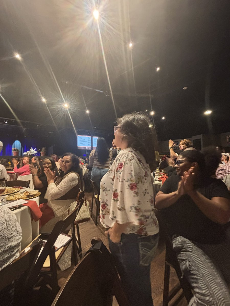 charapace08's tweet photo. Russell’s CRC, Ms. Gallo, was recognized at Dallas ISD’s Aspire Awards Luncheon! This was a fun celebration honoring the amazing support staff across the district! #SOCvt #RegionII #BuiltIIWin https://t.co/hRq8Qr8CVY