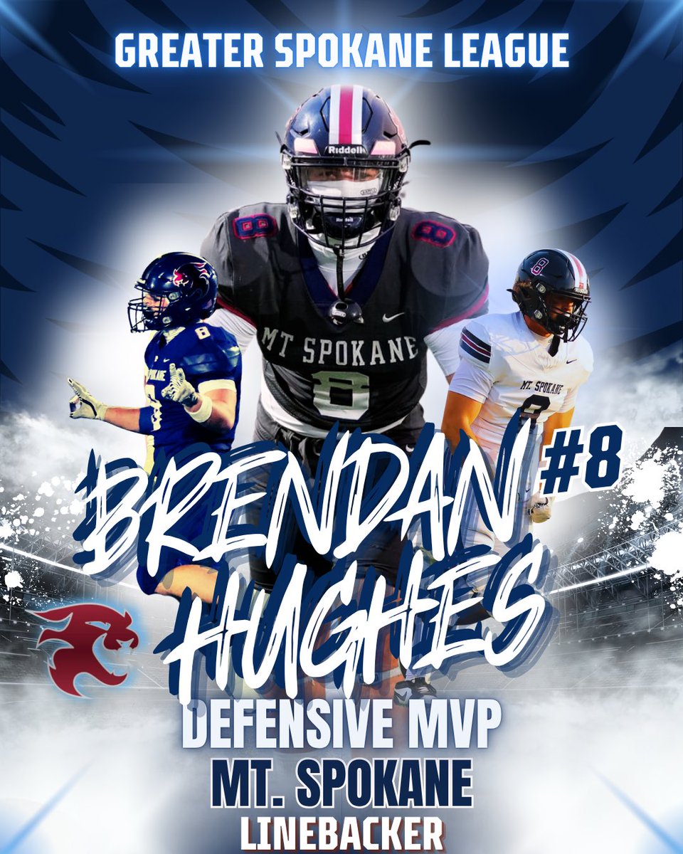 <a href="/BrendanHug26365/">Brendan Hughes</a> 
Congrats‼️ 
GSL Defensive MVP
<a href="/TerryCloer/">Terry Cloer</a> <a href="/Gards22/">Brian Gardner</a> <a href="/dfigs6/">Dan Figueira</a> <a href="/CoachWhite49/">Matt White</a> <a href="/oglesbee41377/">Kevin Oglesbee</a> <a href="/zachjohnson2210/">Zach Johnson</a> 
<a href="/MSHS_CAT_SPORTS/">MT SPOKANE ATHLETICS</a> 
#GoCats