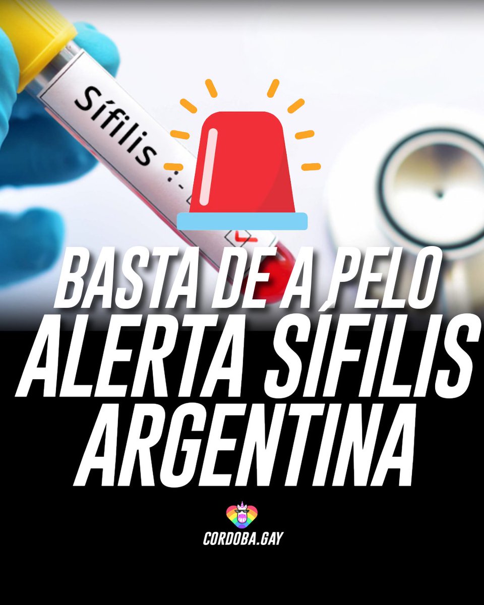 ⚠️ Alerta por la Sífilis en Argentina
instagram.com/p/DRNpmAoEn07/