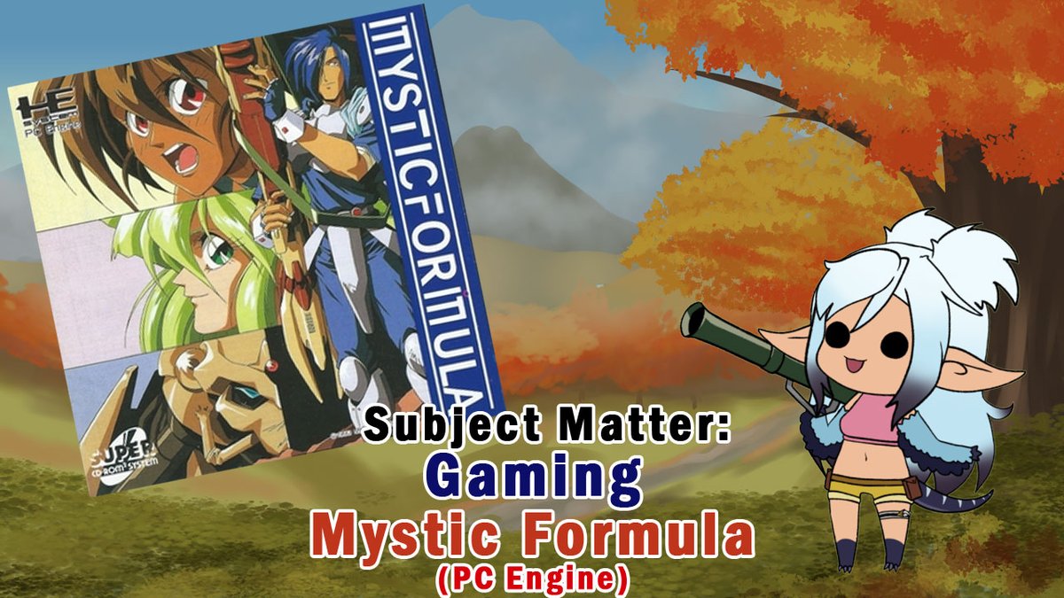 NovaCrusaderEX's tweet image. Tonight I will be playing Mystic Formula for the PC Engine Super CD at 8:30pm EST!

📺youtube.com/watch?v=skzQ5V…