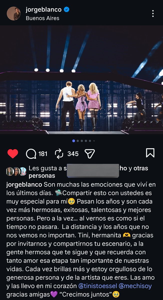 Las palabras de Jorge Blanco sobre Tini y Mechi 😭 ÉL LAS AMA TANTO POR FAVOR ES EL MEJOR DEL MUNDO