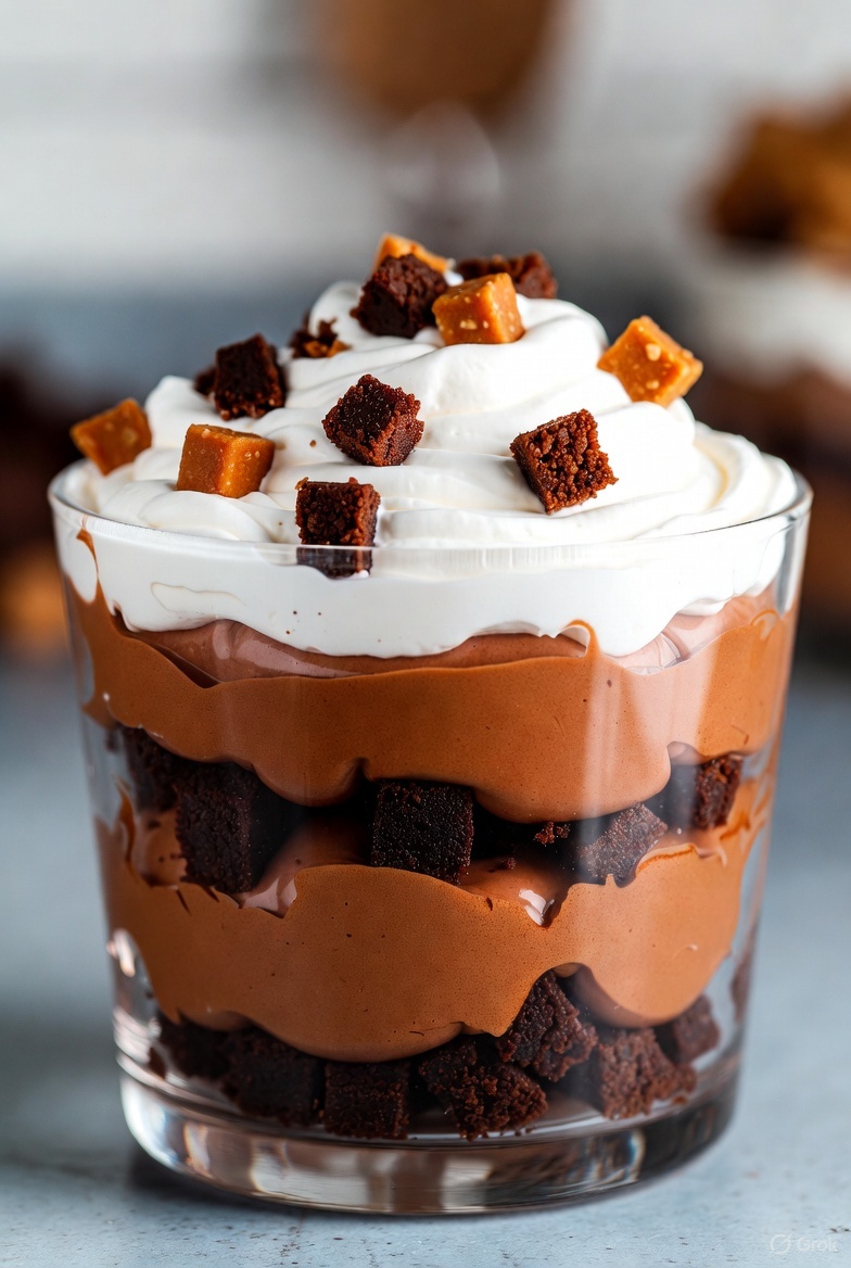 qwikad_com's tweet image. Chocolate trifle with layers of brownie, chocolate pudding, whipped cream, and toffee bits. Spoon dessert goals! 🍫🥄

Dig in deep!

#Trifle #ChocolateDessert #LayeredDessert