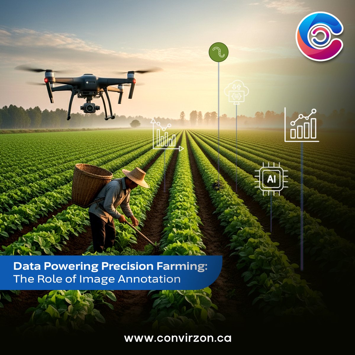 convirzon30244's tweet image. Cultivating the future, one data point at a time!  Watch how image annotation transforms Canadian agriculture, making precision farming smarter and more sustainable. See the growth with every click!

#PrecisionFarming #AgriTech #ImageAnnotation #DataScience #SustainableAg