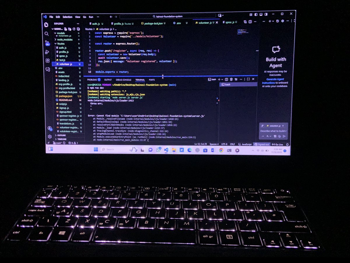 DorcusMukisaN's tweet image. If anything has taught me patience and commitment, #writingCode has to be it. 

#lifeofadeveloper