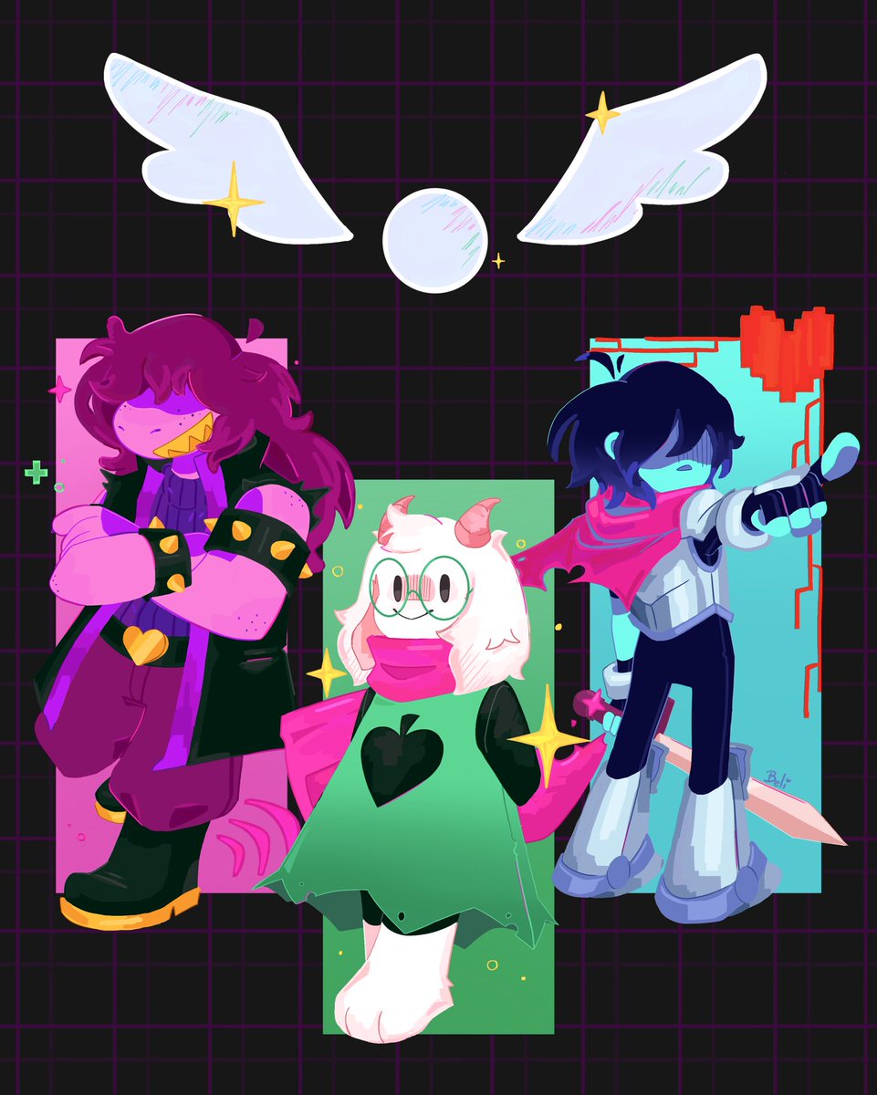 impatienttortoi's tweet image. the tale of Delta Rune
#deltarune