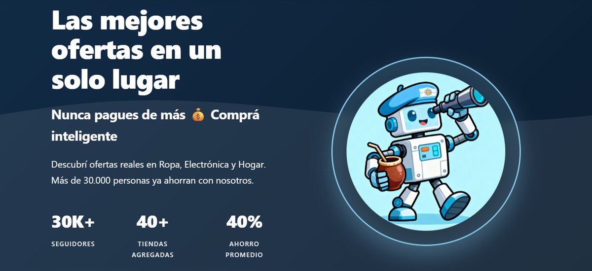 PriceTrackerArg's tweet image. 🚨[Anuncio Importante]

Se hizo esperar pero va a valer cada minuto.
Hoy 1 mes después aproximadamente de que creamos esta cuenta tenemos el honor de presentarles oficialmente nuestro sitio web, donde van a encontrar algo importante...
pricetrackerarg.com