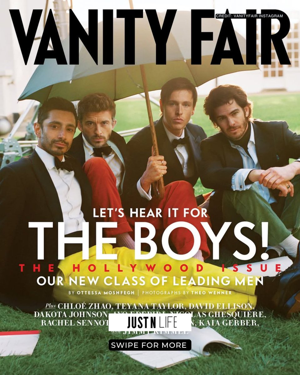 TheJustNLife's tweet image. #VanityFair’s 2026 Hollywood Issue spotlights #PaulMescal, #MichaelBJordan, #JeremyAllenWhite, #ASAPRocky, #GlenPowell, #AndrewGarfield &amp;amp; more as the “new class of leading men.” 

Social media’s split. 

💬 N Crowd, does this lineup reflect Hollywood or miss the mark?