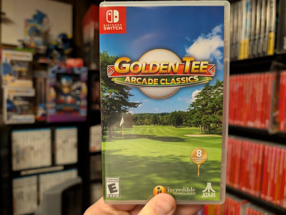 Robot__Turkey's tweet image. Added some Golf to the collection. The Golden Tee games are so good!

#GoldenTee #Atari #NintendoSwitch