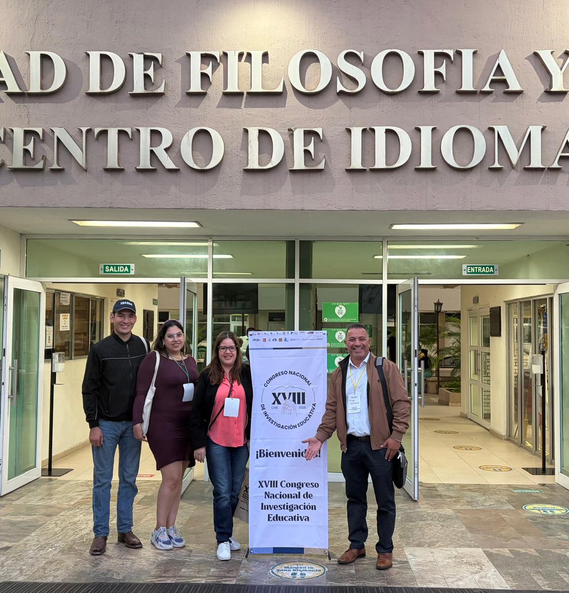 ISIDM1's tweet photo. en el XVIII Congreso Nacional de Investigación Educativa 2025 Celebrado en la Universidad Autónoma de Nuevo León.
Felicidades en este gran evento. 📷📷📷📷
Hasta el próximo evento 2027.
#AlEstiloJalisco #JaliscoCreaFuturo #InvestigaciónEducativa #EducaciónConSentido https://t.co/nAgillxutm