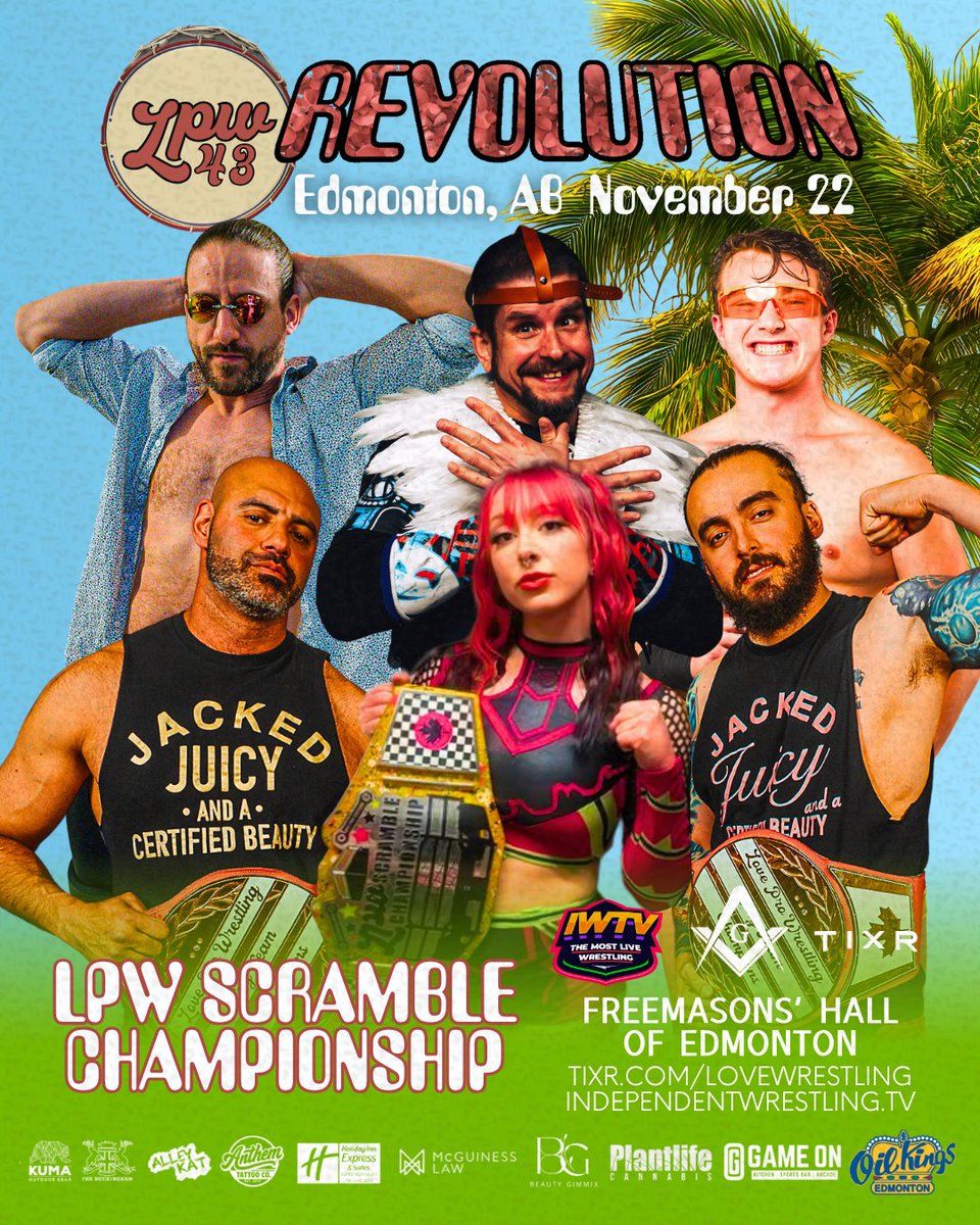 MATCH ANNOUNCEMENT!

Ready for some car crash theatre?! The Scramble Championship is on the line at LPW 43!

THIS SATURDAY, Rose returns to defend her title against Nick Shostastyk, The Canadian Goose, Chad Millz, Berat Gorani, and Sheik Shabaz!

🎟️: tixr.com/e/159191