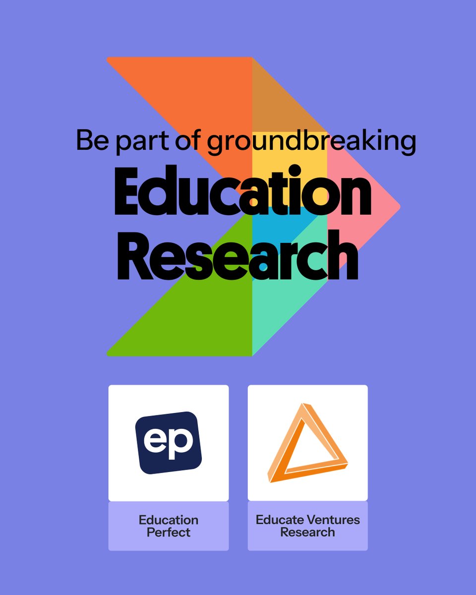 epforlearning's tweet image. Want to help redefine evidence-based learning? Join EP’s 2026 research with Prof. Rose Luckin &amp;amp; Educate Ventures Research 👉 hubs.la/Q03TWpwn0