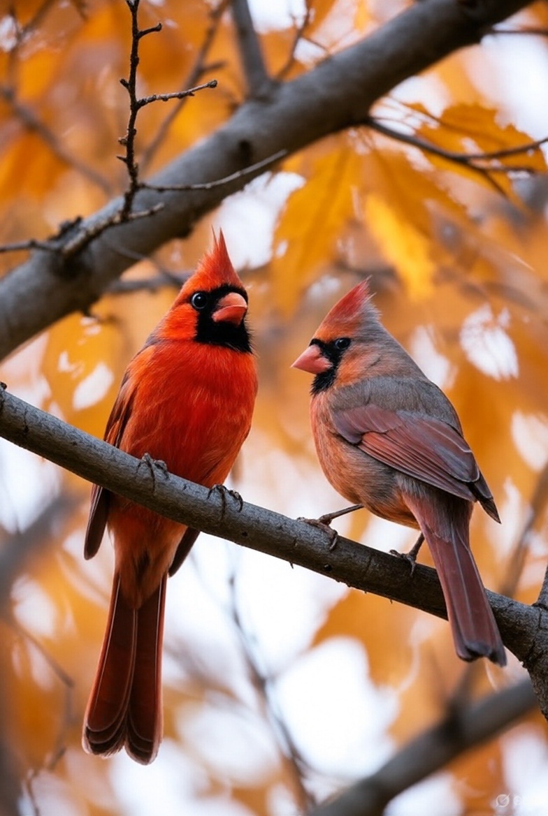 joyful_progress's tweet image. Happy Tuesday!

We have cardinals that next along where I walk in the morning. I love seeing them with the fall foliage.

They&apos;re usually too fast for me to photograph, so I asked Grok AI to make this image to share with you. 

Hope it brightens your day. 

#Cardinals #Autumn