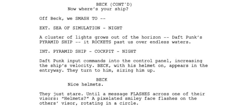 confettier's tweet image. this bit from the scrapped tron uprising movie made me smile so i doodled it #daftpunk