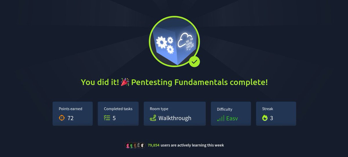 DarkshadeMalaga's tweet image. Day 1/100

Documenting my journey in cyber Security 

#100DaysOfCyberSecurity #PublicLearning
@cybergirl_io @commando_skiipz @h4ruk7