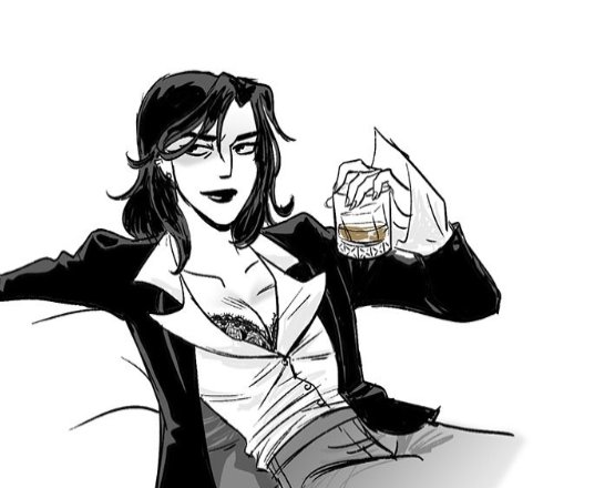 What? Want a drink?