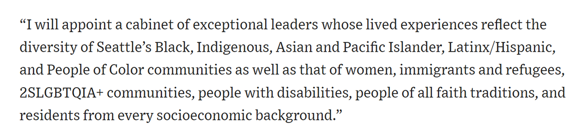 这事儿你编都编不出来。这就是西雅图的新市长。（如果你不知道2SLGBTQIA+是什么，恭喜你——你的思想比她清净多了。）