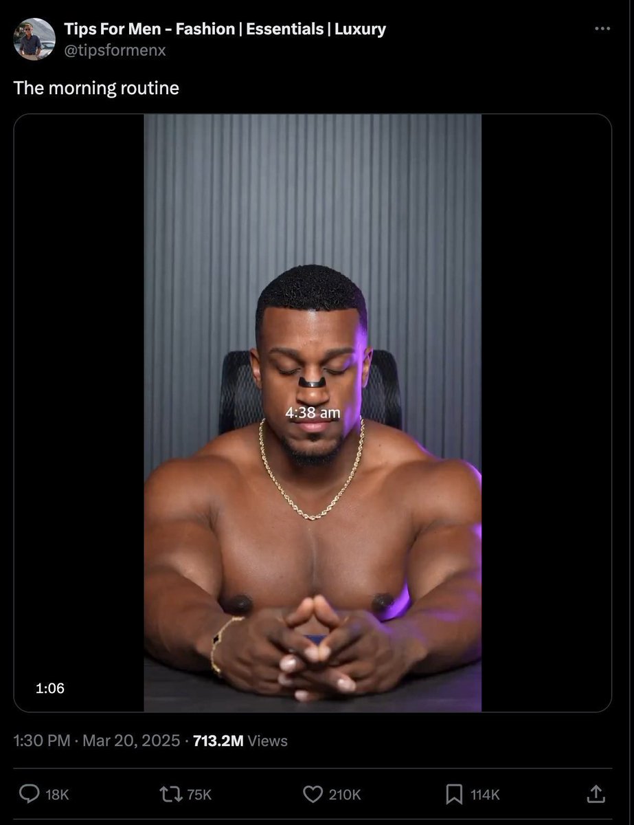 prophettrader4's tweet image. Morning $Routine memecoin Daily Chart is about to go BANANAS. 

 TikTok meta is Back because of $67 coin going viral. 

Morning #Routine video made history by being the most viewed Viral Video online. 

@AshtonHallofc is a legend and he keeps posting his morning routine vidoes on…