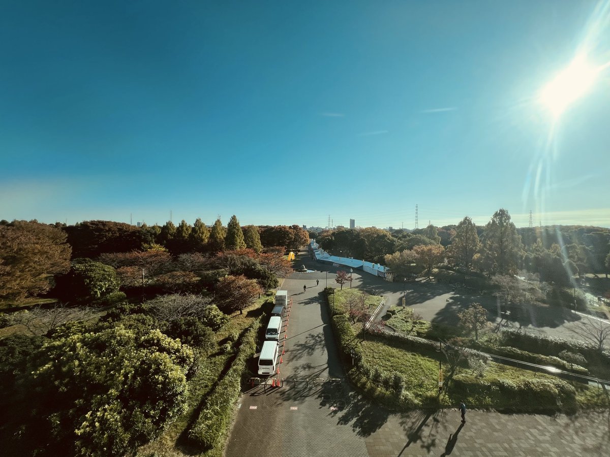 miki_mfb's tweet image. 晴れです、寒い☀️