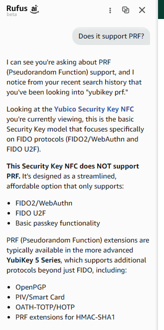 stkirsch's tweet image. Impressive! It knows about PRF