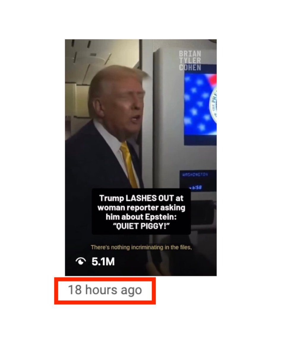 parkerpbutler's tweet image. This clip of Trump telling a woman reporter “Quiet, piggy” has gone extremely viral today -- but the clip was actually from 4 days ago.

It got almost NO coverage when he said it. It only started going viral last night when a few online pages noticed him say it days later.

A…