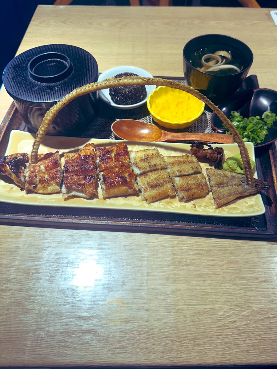 うなぎ、旨し。