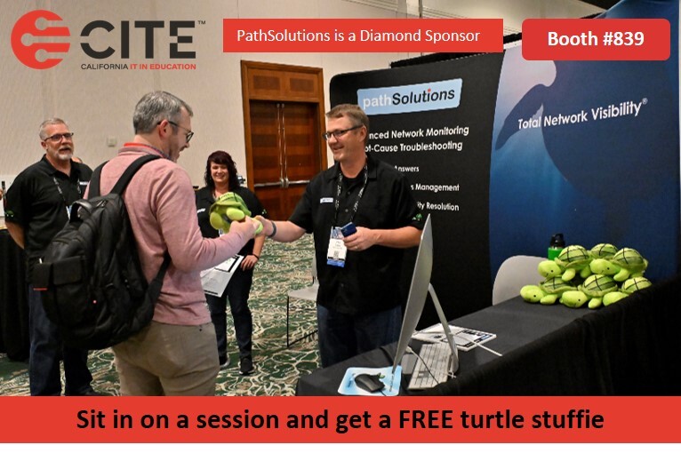goPathSolutions's tweet image. Attending #CITE2025? Stop by booth 839 and speak to one of our Network IT Experts, who are ready to answer your questions. Sit in on a session on network troubleshooting and get a FREE turtle stuffie. #NetworkTroubleshooting #EdTech na2.hubs.ly/H0261jP0
