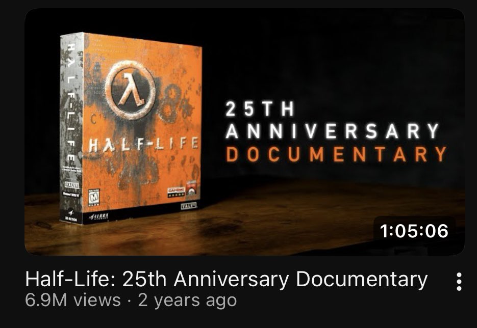 evolved117's tweet photo. Remember when Valve honoured Half-Life’s 25th anniversary with a full documentary that brought back the original devs and actually respected the legacy?

Meanwhile 343 can’t even acknowledge the people who built Halo. They’d sooner spit in their faces than celebrate them. https://t.co/m2wozf6xo3