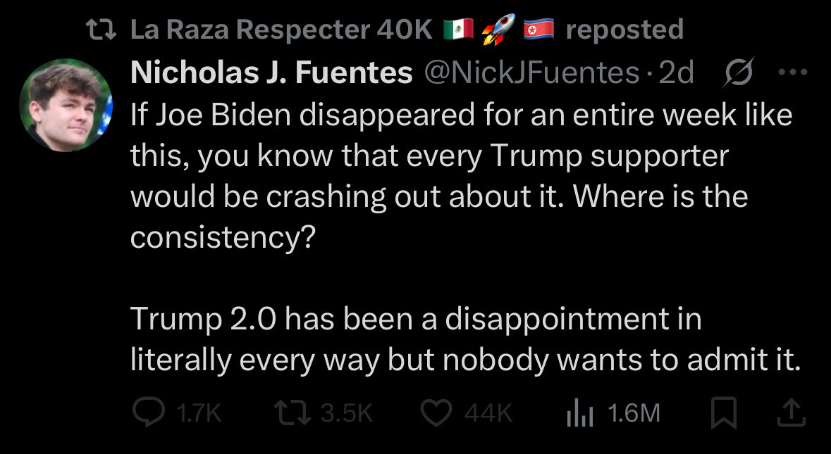 Remember those few days when groypers were in a frenzy amplifying the libtard media’s insinuations that Trump was dead or non compos mentis because he hadn’t done a press gaggle in 3 days? 

Yeah you don’t remember that because you’re fucking retarded goycattle. Kill yourselves.