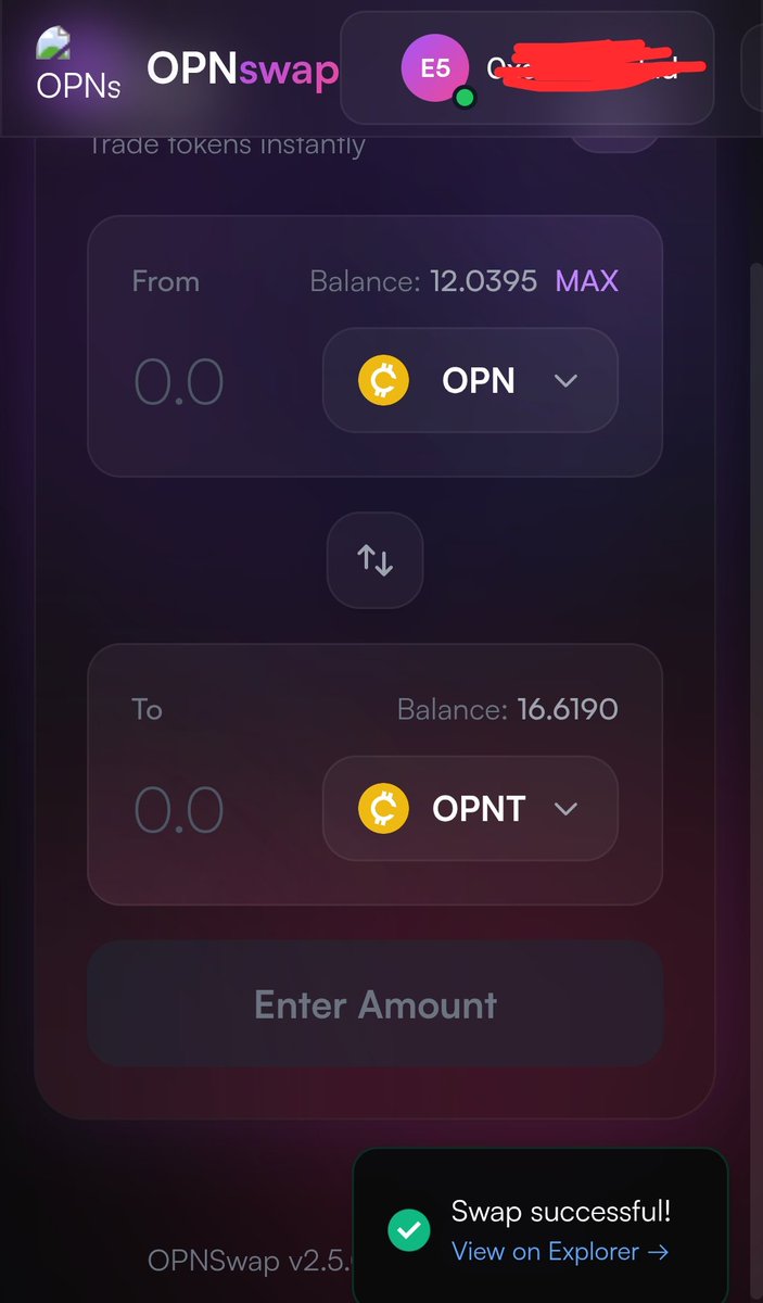 jessef007's tweet image. Day 5 on the OPN Testnet.

Just doing swaps and clicking around to see how it holds up when more people use it.

You already tried it or still just watching from the timeline?

@IOPn_io
#IOPn #OPN #Testnet
