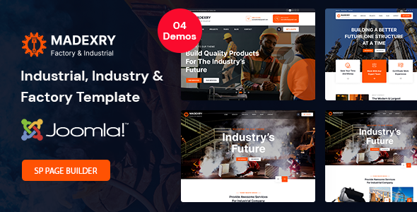 codelayers's tweet image. Madexry - Joomla 6 Construction Factory &amp;amp; Industrial Template @codelayers 
🌐 codelayers.net/portfolio/made…
Madexry is a Joomla template designed for the industrial and construction sector — ideal for factories,  
#codelayers #themeforest #envato #joomla #business #joomla6