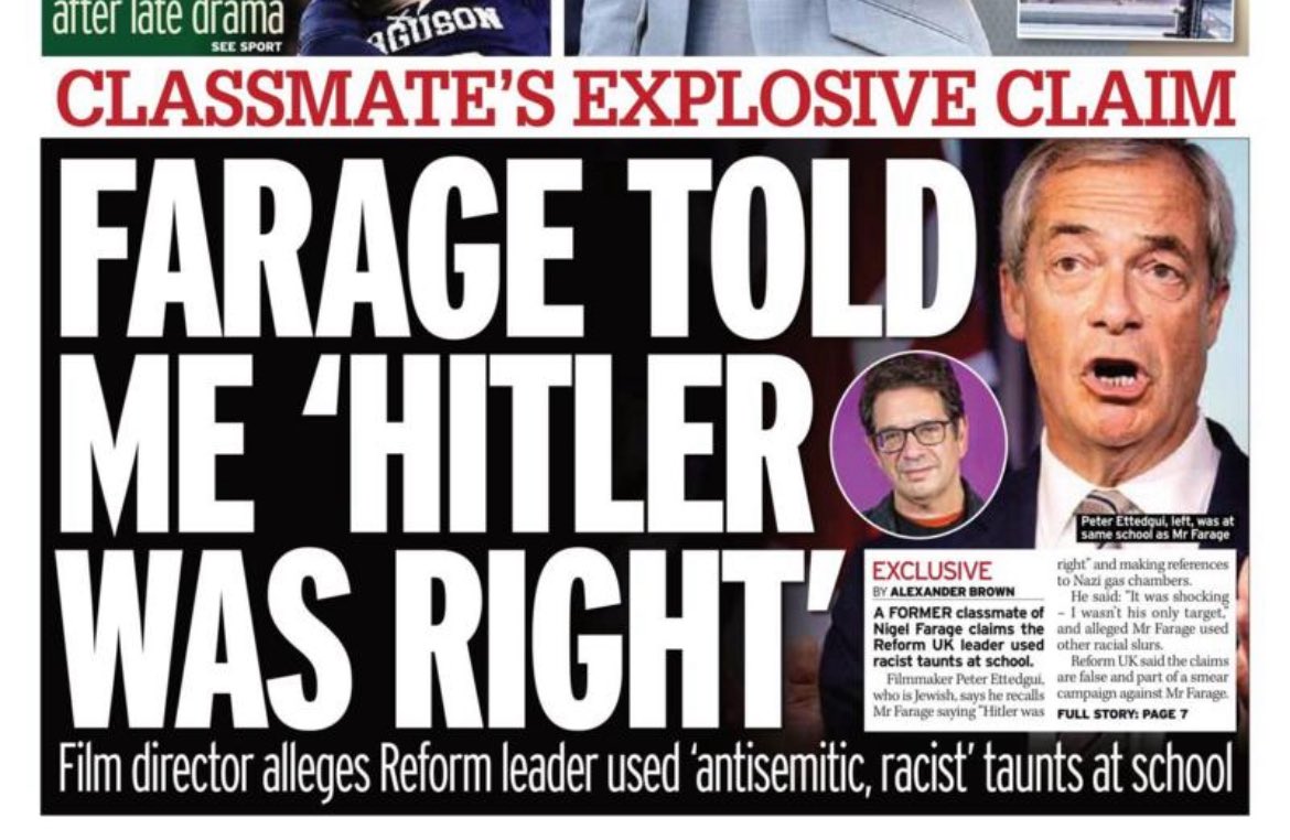 g_gosden's tweet image. He’s the antithesis of a decent Englishman.
He’s sly, he’s divisive, he has, at best, a tenuous relationship with the truth.
His avarice for wealth and power knows no bounds.
Many of his acquaintances have friends who wish this country ill. 
Yet, the ignorant fawn over him.