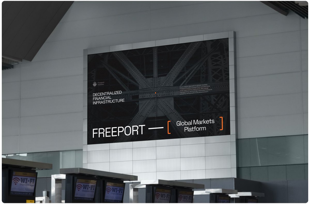 eloqwnt's tweet image. Freeport Markets DeFi Branding