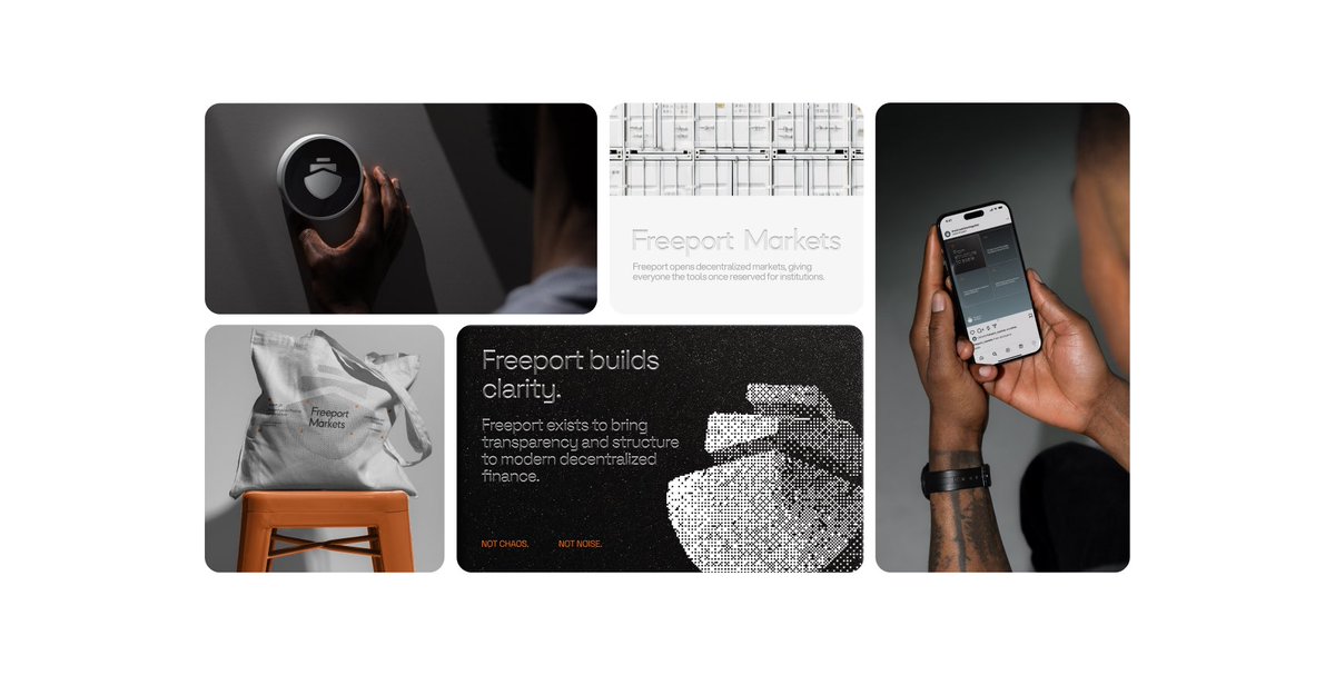 eloqwnt's tweet image. Freeport Markets DeFi Branding