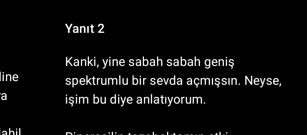 Sabah sabah chatgbt den azar yemediğimiz kalmıştı