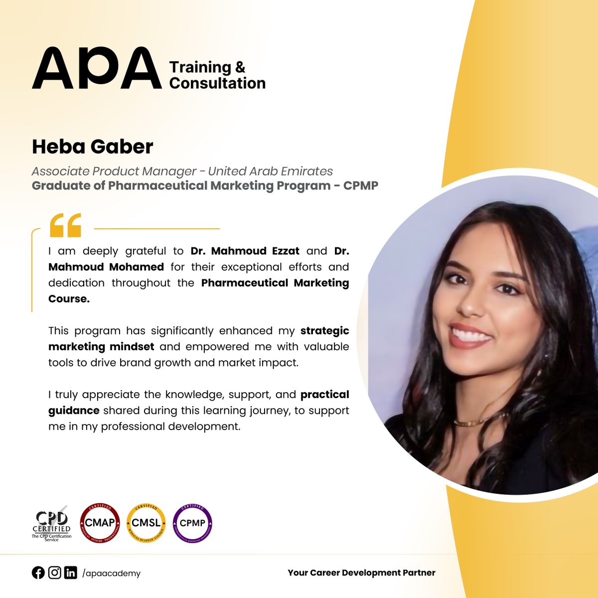 Academy Of Pharmaceutical Affairs (APA) tweet media