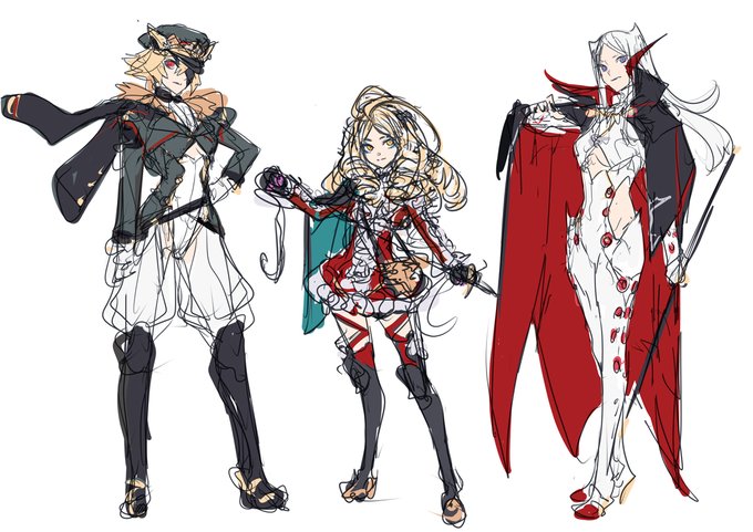 ショッカー幹部雑ラフ 