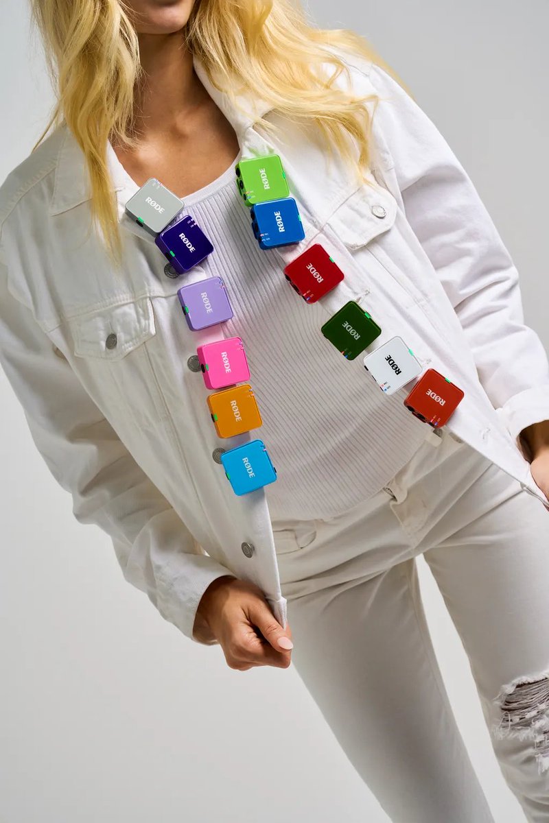 rodemics's tweet image. Clip on. Stand out. There&apos;s a Wireless GO Gen 3 colour for every creator. Black Friday? Nah... it&apos;s BRIGHT FRIDAY. See the full colourful range at rode.com