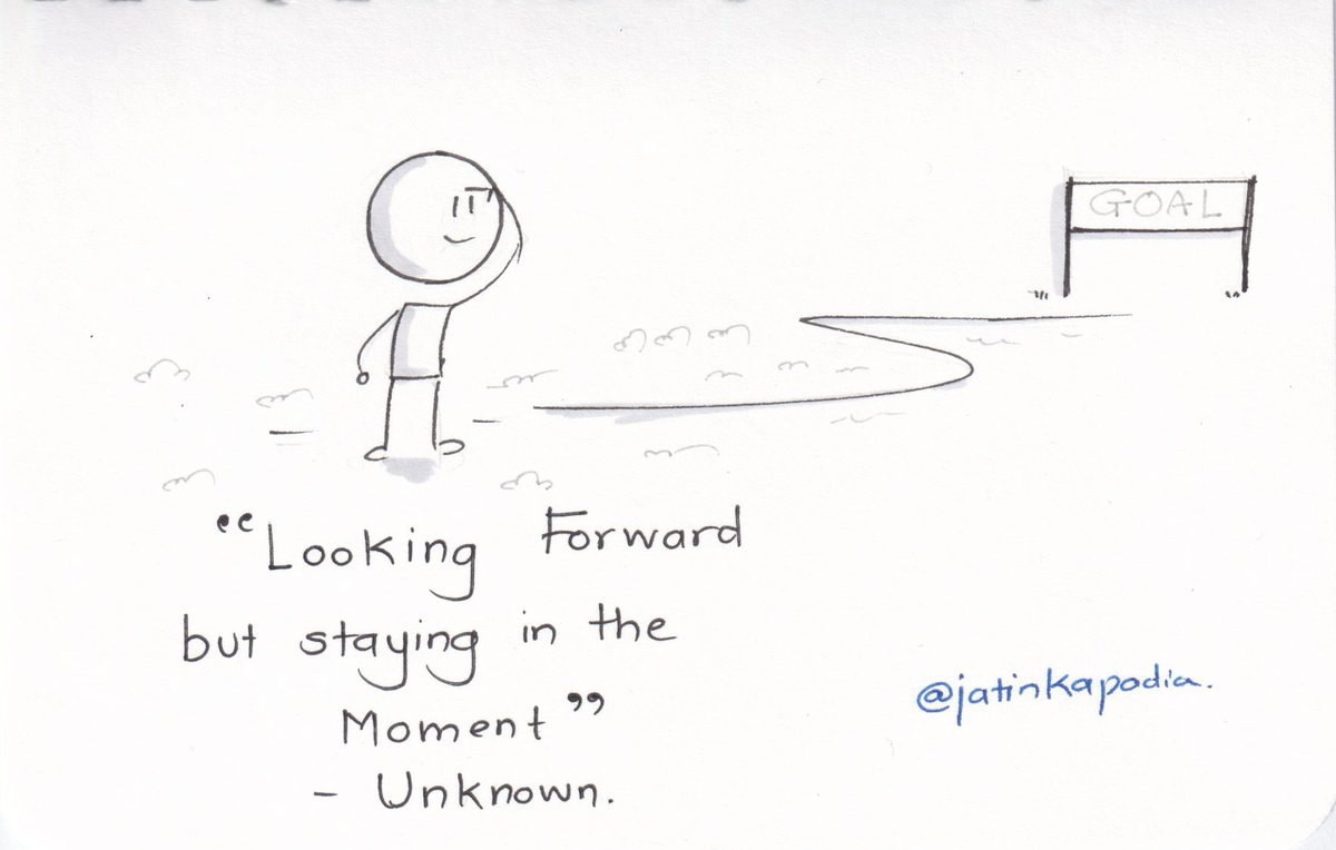 jatinkapadia's tweet image. Looking forward but staying in the Moment - Unknown

#visualthinking
#sketchnotes
#infosketch
