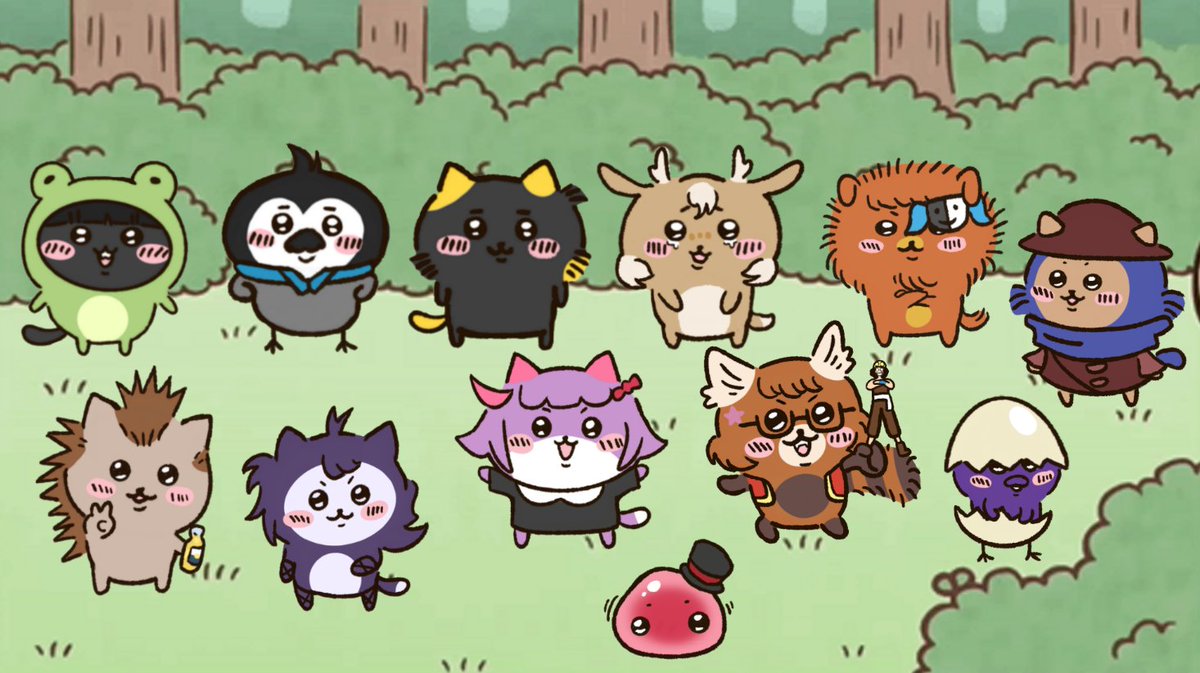 Yo y
Yo y mis Chiikawamigos los quiero mucho