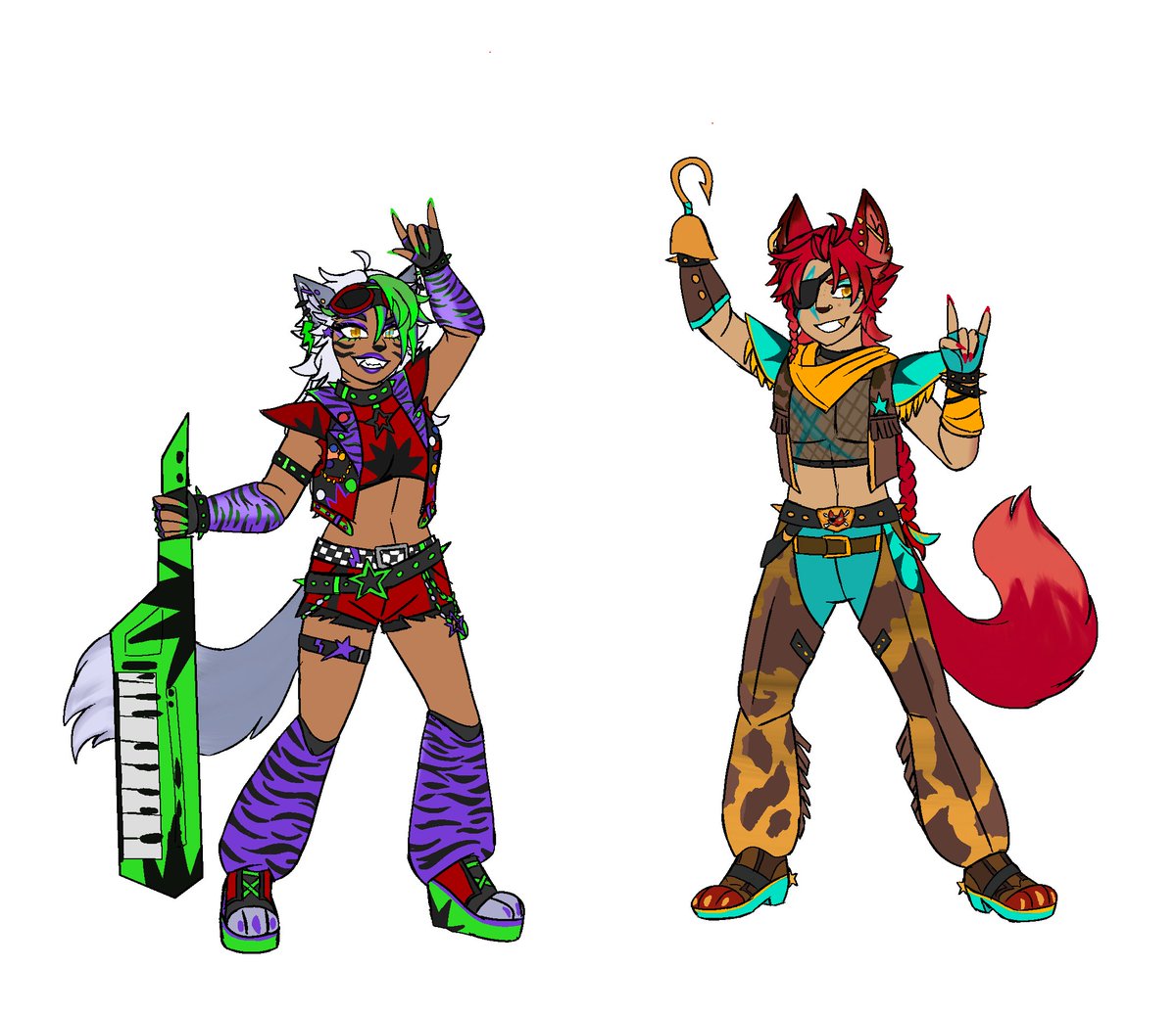 RoxyLLArts's tweet image. #fnaf #securitybreach humanoid au designs #fnafart