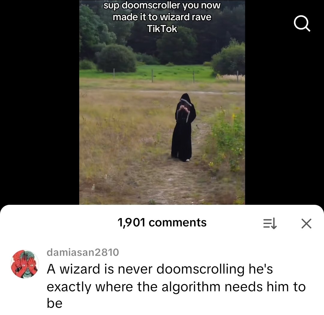 So sayeth the algorithm...!